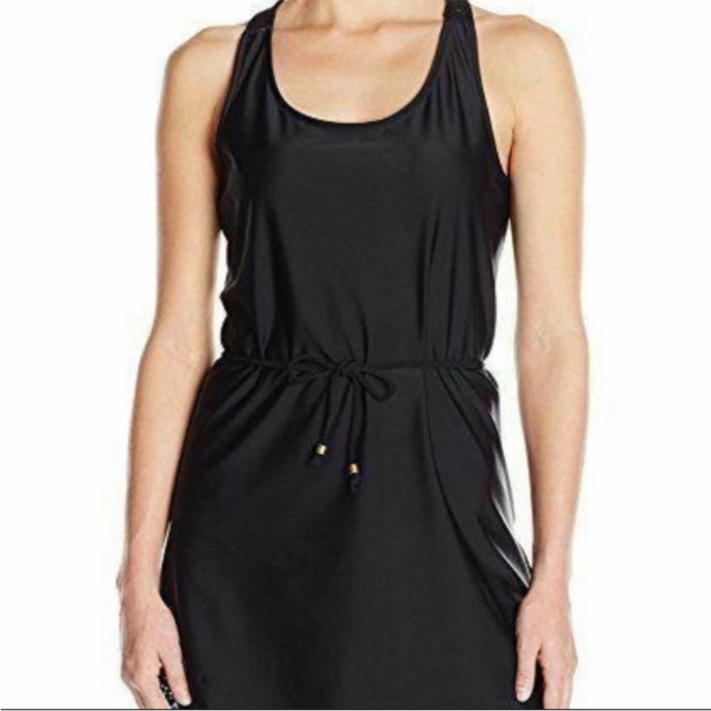 Prana Women's Black Eisley Sleeveless Cover-Up Tunic Swimwear—S - Picture 5 of 11